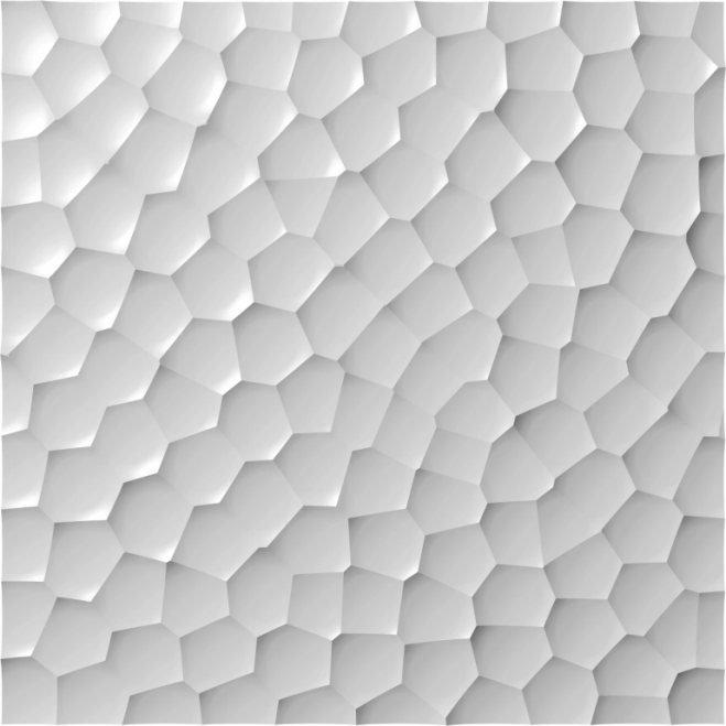 Dekorační panel moduloFORM tvar PD04