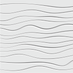 Dekorační panel moduloFORM tvar PD06