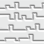 Dekorační panel moduloFORM tvar PD31