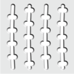 Dekorační panel moduloFORM tvar PDA03