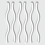 Dekorační panel moduloFORM tvar PDA05