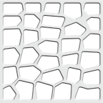 Dekorační panel moduloFORM tvar PDA09