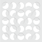 Dekorační panel moduloFORM tvar PDA12