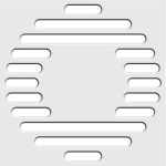 Dekorační panel moduloFORM tvar PDA17