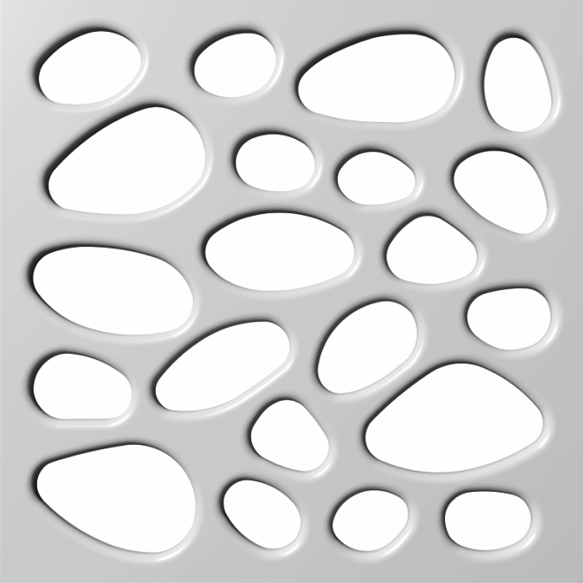 Dekorační panel moduloFORM tvar PDA22