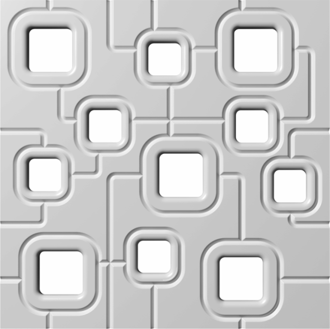 Dekorační panel moduloFORM tvar PDA24