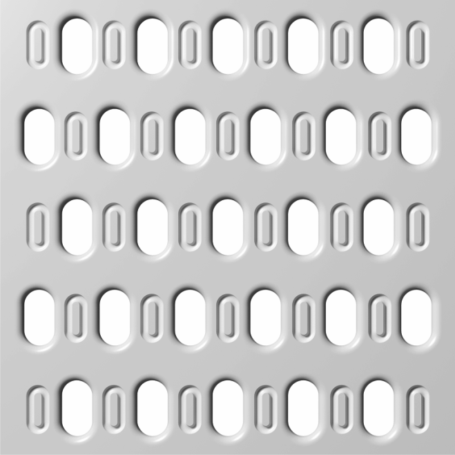 Dekorační panel moduloFORM tvar PDA25