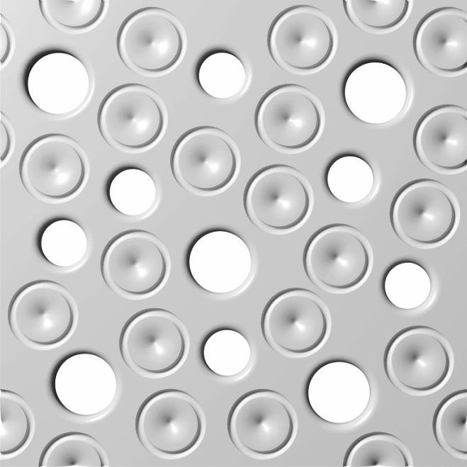 Dekorační panel moduloFORM tvar PDA26