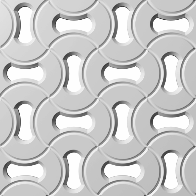 Dekorační panel moduloFORM tvar PDA28