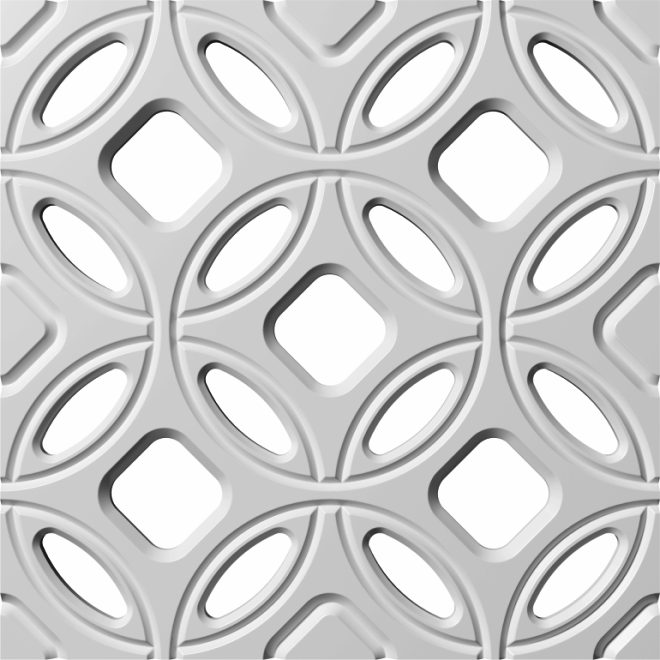 Dekorační panel moduloFORM tvar PDA29