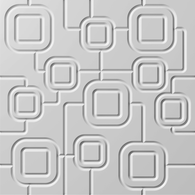 Dekorační panel moduloFORM tvar PDA24F