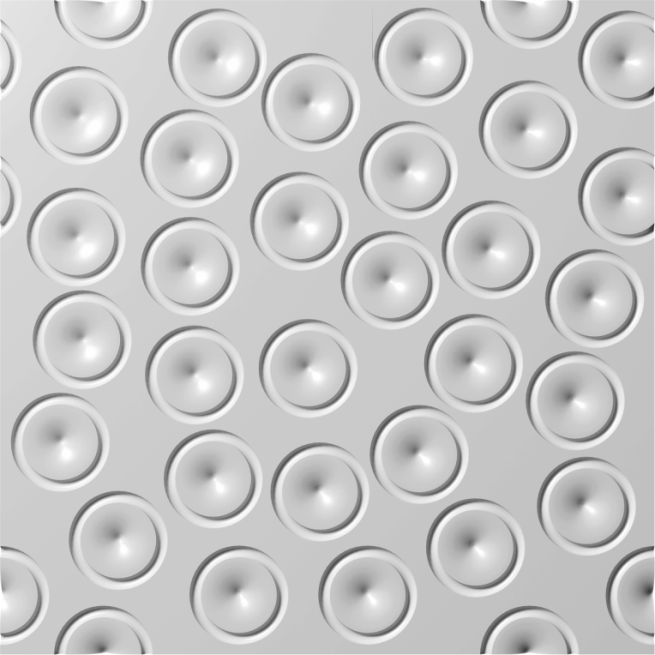 Dekorační panel moduloFORM tvar PDA26F