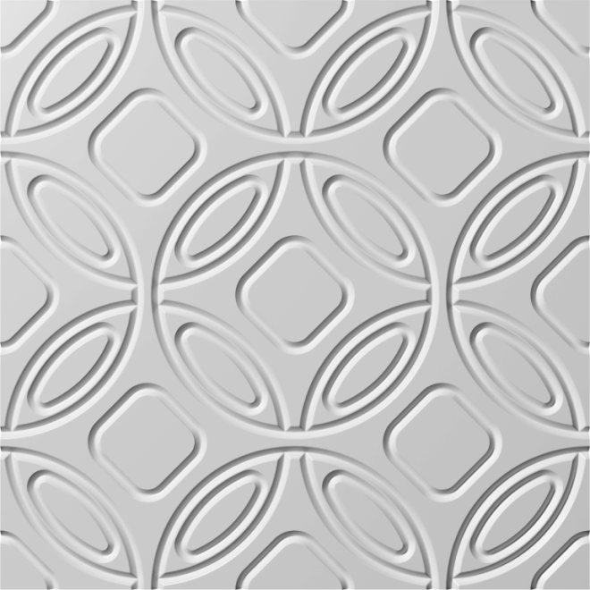 Dekorační panel moduloFORM tvar PDA29F