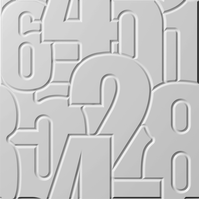 Dekorační panel moduloFORM tvar PDA30F