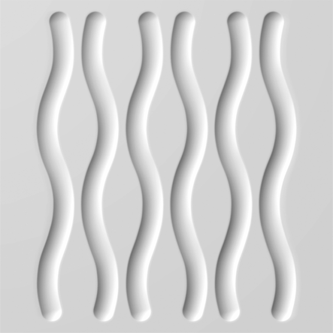 Dekorační panel moduloFORM tvar PDA05F