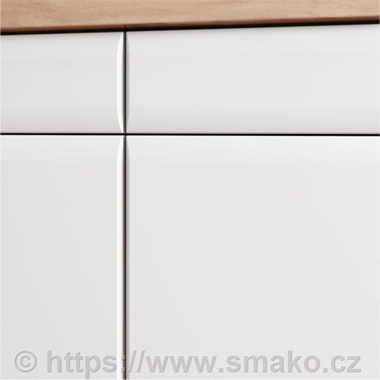 Nábytková dvířka tvar W023