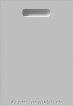 Nábytková dvířka tvar U14