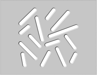 Kryt radiátoru STICKS šířka 0900 mm