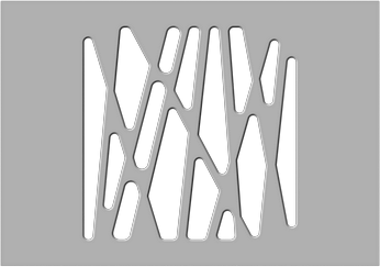 Kryt radiátoru GEO šířka 1000 mm