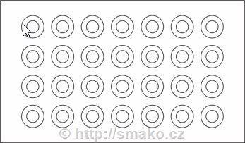 Kryt radiátoru RINGS šířka 1200 mm