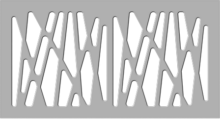 Kryt radiátoru GEO šířka 1300 mm