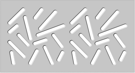 Kryt radiátoru STICKS šířka 1300 mm