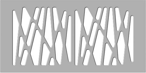 Kryt radiátoru GEO šířka 1400 mm