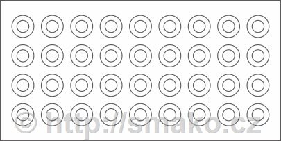Kryt radiátoru RINGS šířka 1400 mm