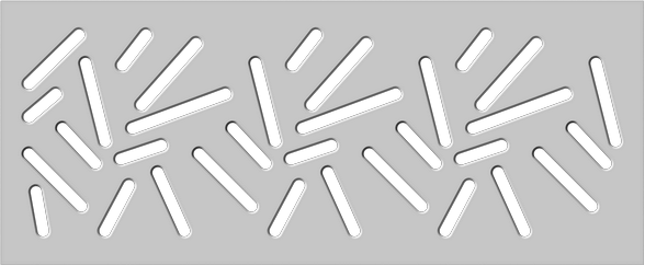 Kryt radiátoru STICKS šířka 1700 mm