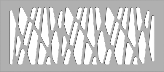 Kryt radiátoru GEO šířka 1600 mm