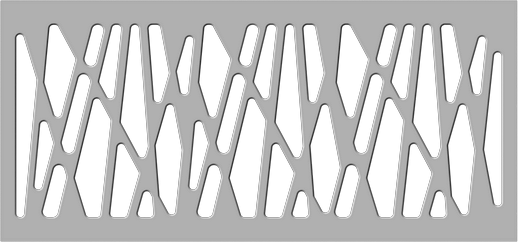Kryt radiátoru GEO šířka 1500 mm